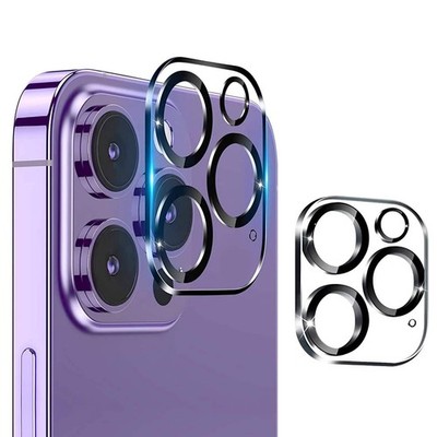 2Packs Ultra HD Camera Lens Protectors 9H Hardness Tempered Glass Camera Lens Pr