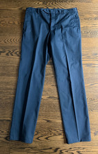 Rota Pantaloni Dark Blue Cotton Supima Trouse...