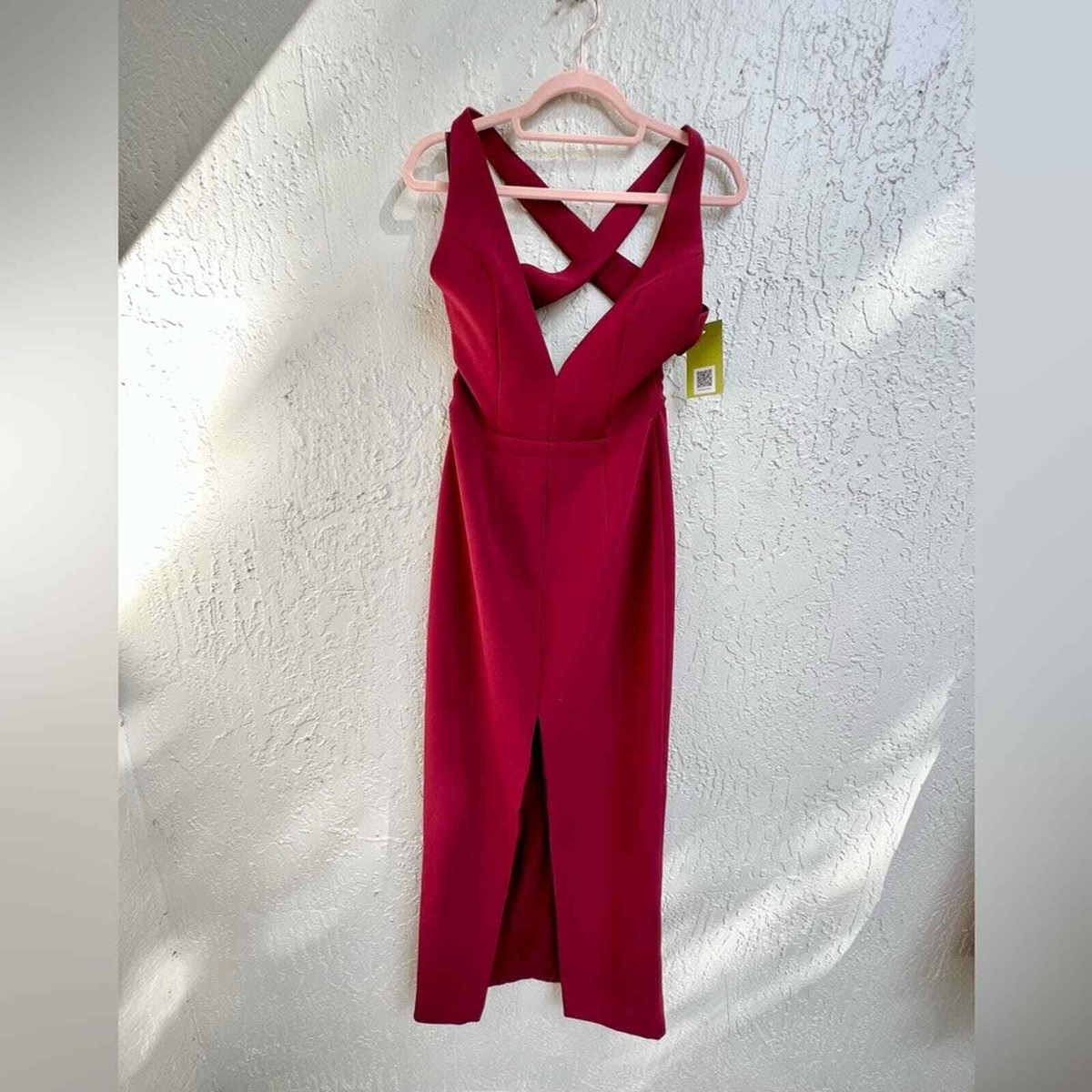 Lovers+ Friends burgundy maxi dress size 2 | eBay