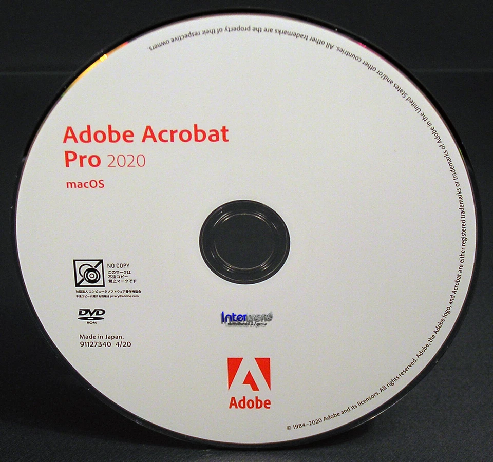 Adobe Acrobat Pro 2020 Vollversion CD + Handbuch Mac Student and Teacher NEU - Bild 3 von 4