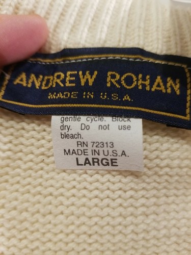 Vintage University Of Maine Sweater 2001 Nos Salesman sample Size Large Rare New - Picture 10 of 12