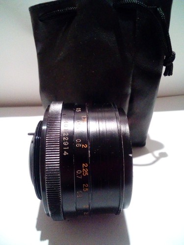 YASHICA AUTO YASHINON-DS lens, 50mm, 1:1.9, w/Pouch, JAPAN - Picture 17 of 21