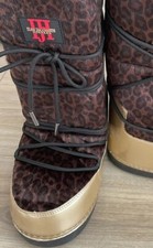 Ilse Jacobsen Women Brown Leather  Lace Up  Boot Size Uk 6.5eu 39/40 New