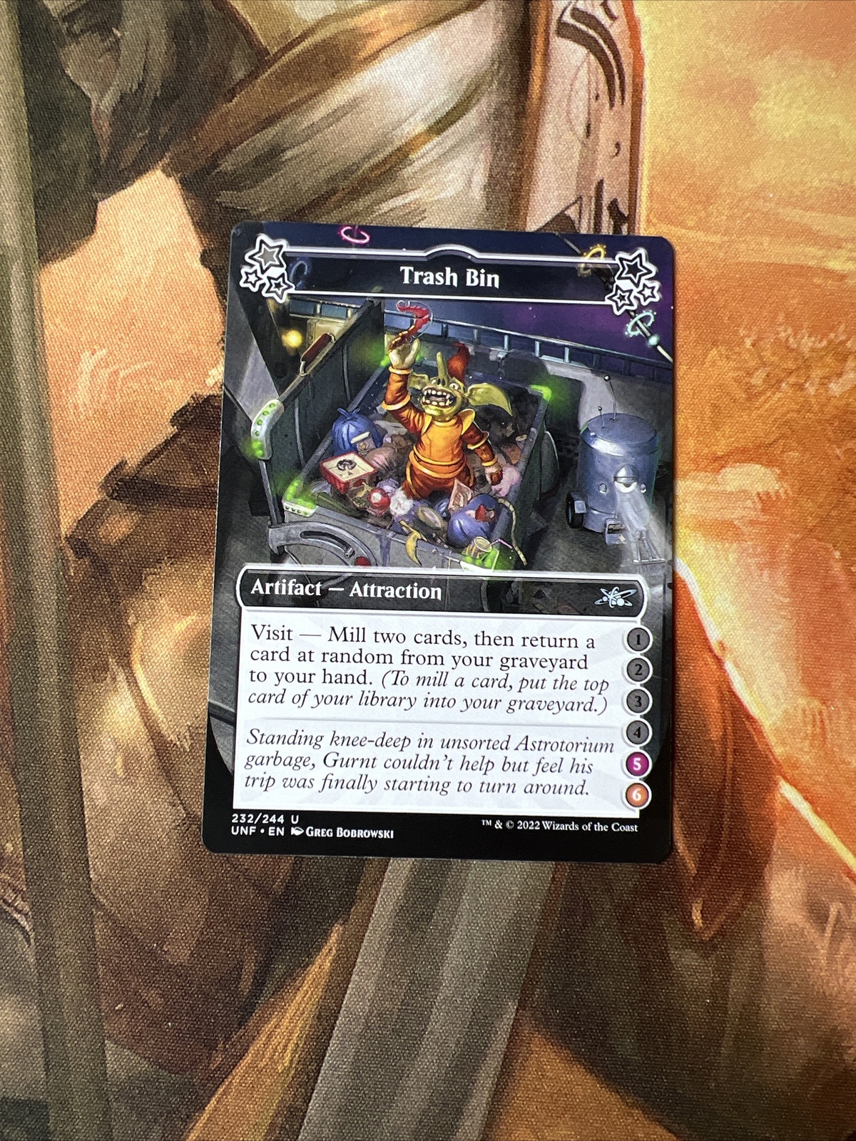 MTG Unfinity Trash Bin (5-6) 232 Regular Uncommon