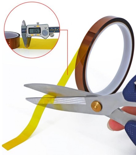 Kapton Polyimide Tape Heat Resistant Adhesive Insulation 15mm Wide 33M Long UK - Picture 4 of 12