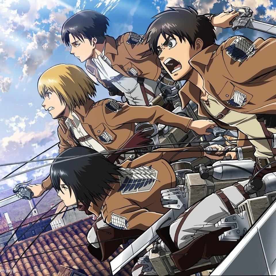 Attack on Titan Complete Anime Series English DVD Foto 2 de 2