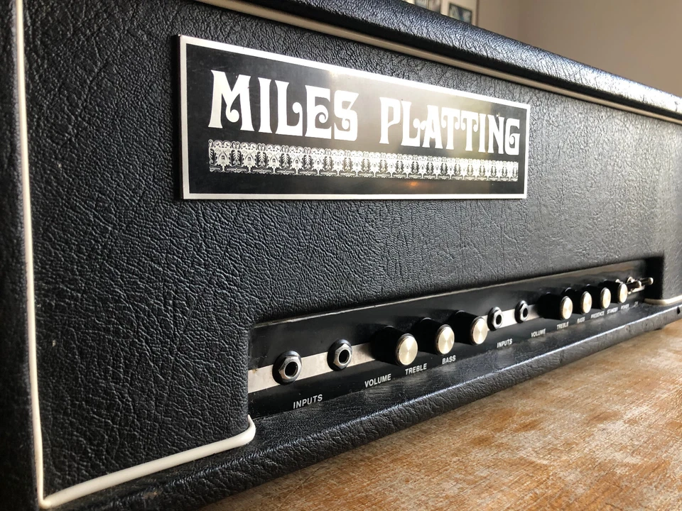 Miles Platting Röhre, seltener Bassverstärker, England, 70`er, 4 X E34L,100 W - Bild 4 von 4