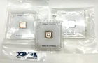 Five 1 Gram Silver Bars Geiger Original Premium In Hard Plastic    C4