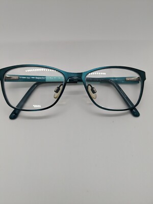 Superflex Eyeglass Frames Kids 49-15-130 Teal SFK-177 C.1 