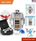 Shower Head Filter for Hard Water - 20 Stage+ 5 Replacement Cartridges - High...
