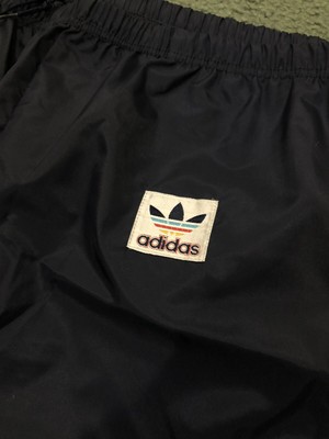 rainbow adidas pants