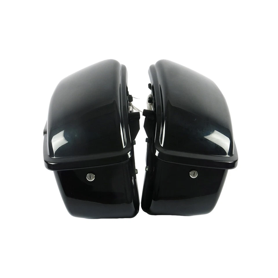 Hard Saddlebags Black for Sportster 883 1200 Harley 1994-2003 95 96 97 98 99 01 - Изображение 3 из 4