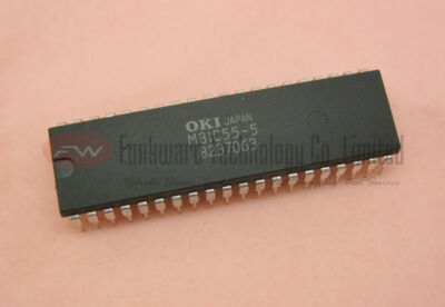 OKI M81C55-5 4048-BIT CMOS STATIC RAM WITH I/O PORTS 40 PIN DIP - Foto 8