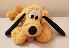 Vintage Collectable Walt Disney World Pluto Bean Bag Plush Stuffed Dog Toy