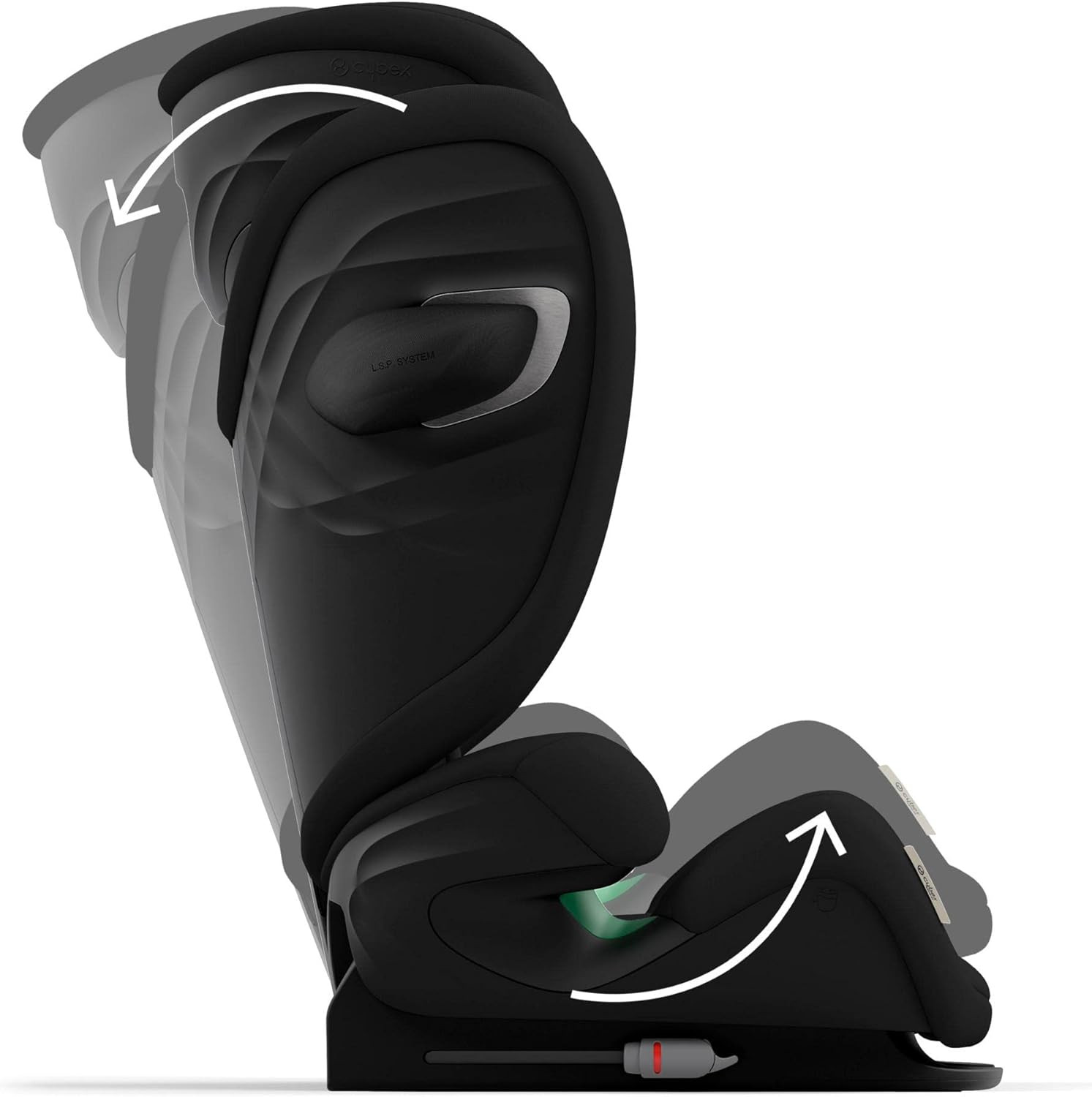 Gold Seggiolino Auto per Bambini Solution G I-Fix, per Auto Con E Senza ISOFIX, foto 3