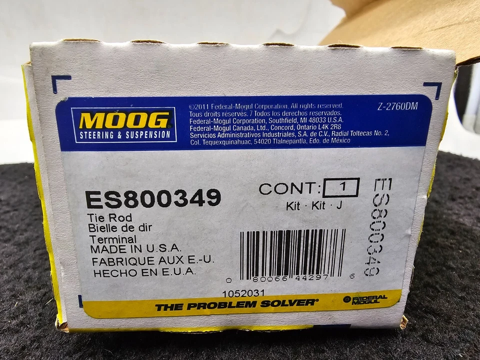 Extremo de barra de amarre exterior derecho MOOG ES800349 para Kia Rio Rio5 2006-2011 Foto 3 de 4