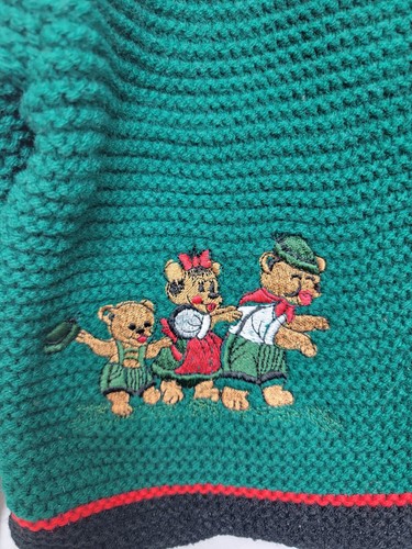 Vintage Isar Trachten Sweater Cardigan EUR 98 Size 3T NOS NWT Unisex. A15 - Picture 2 of 7
