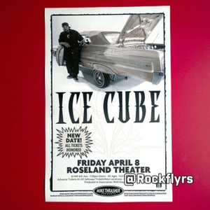 ICE CUBE 2011 Concert Promo 11x17 Street Poster. Portland OR. NWA