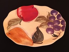 Home Trends Verdona Oval Serving Platter Frui...