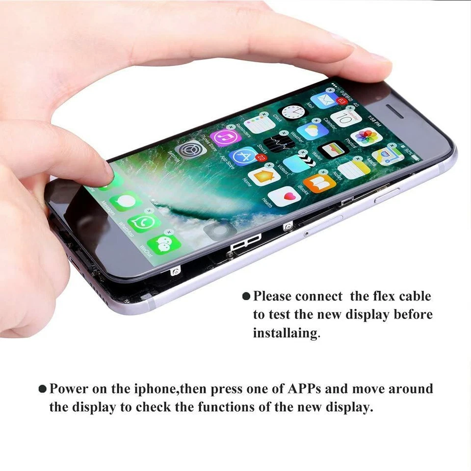 For iPhone 6 6 Plus 6S 6S Plus Screen Replacement LCD Touch Display Digitizer - Image 3 of 4