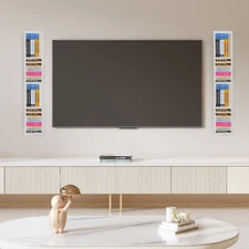 Storage Shelves for Wall, CD DVD Storage Rack Set, 34 Inch Video Game Organizer