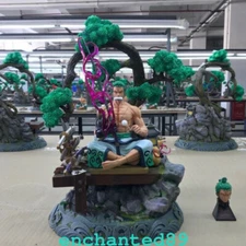 LC Studio One Piece Roronoa Zoro Resin Model Painted Statue In Stock two Heads
