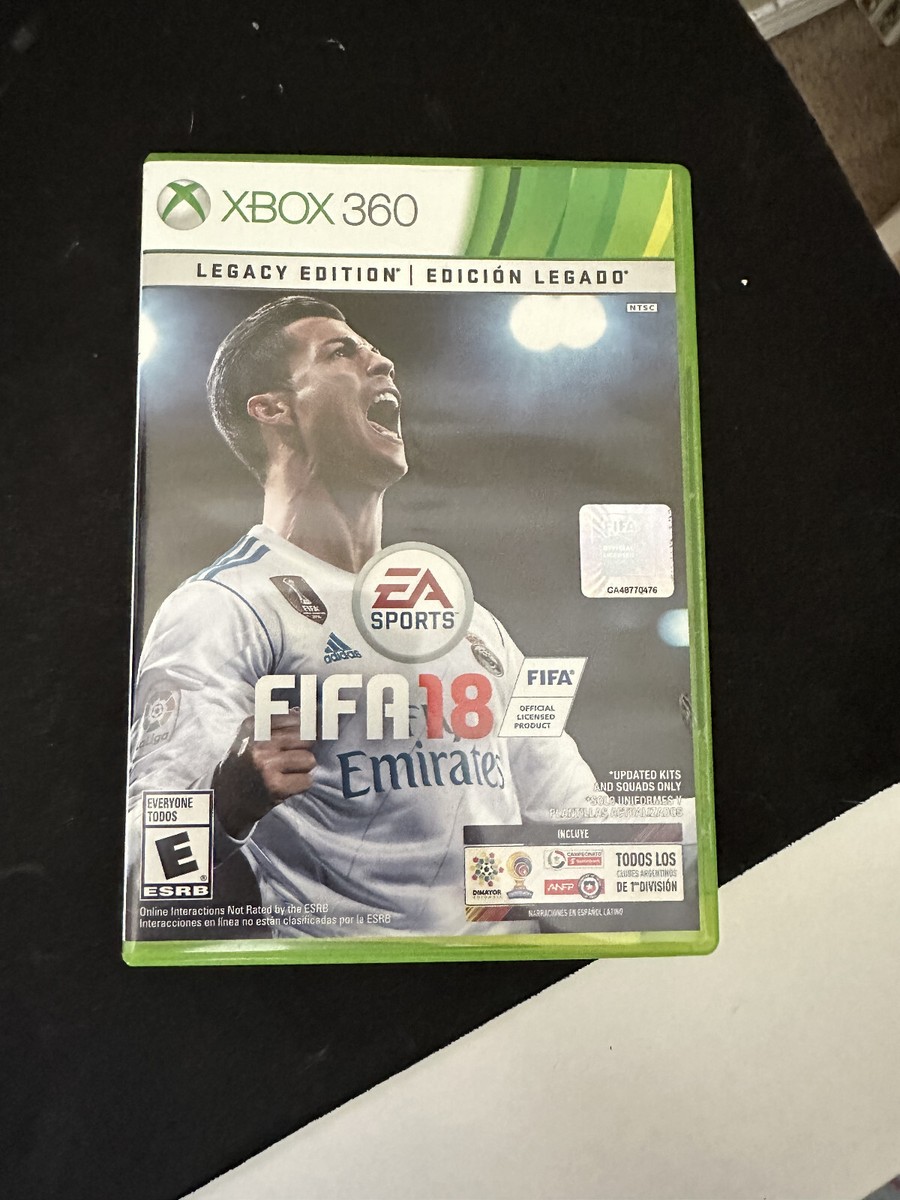 Microsoft Xbox 360 Video Game : FIFA 18 (Legacy Edition) COMPLETE