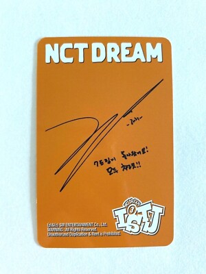 NCT DREAM The 3rd Album ISTJ Official Photocard Jeno Jaemin