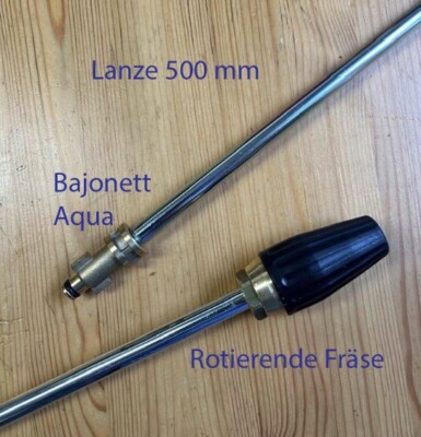 Dreckfräse für Wap Aqua 700   Wap Aqua 800  mit 500 mm Lanze