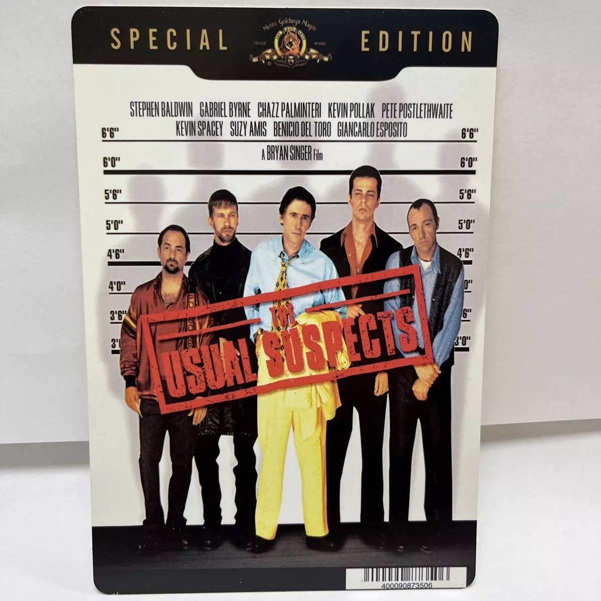 The Usual Suspects blockbuster movie backer Poster 8 X 5.5 Keyser