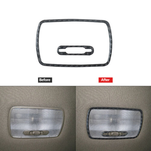 Carbon Fiber Rear Overhead Light Trim Cover For Honda Accord Sedan 2008-2012 - Picture 1 of 12