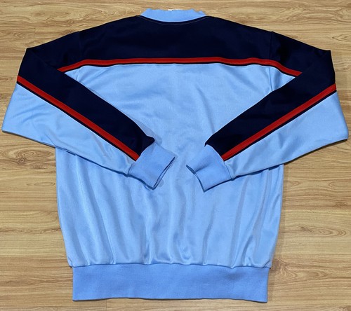 VINTAGE SCORE DRAW MANCHESTER CITY WARM UP TRACK JACKET COAT SZ L SOCCER EUC - Picture 4 of 9