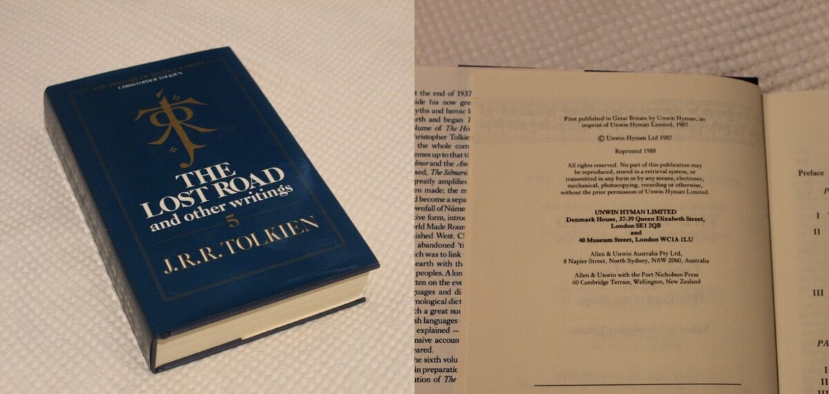 The History of Middle Earth by J.R.R Tolkien First Edition The History of Middle Earth by J.R.R Tolkien First Edition