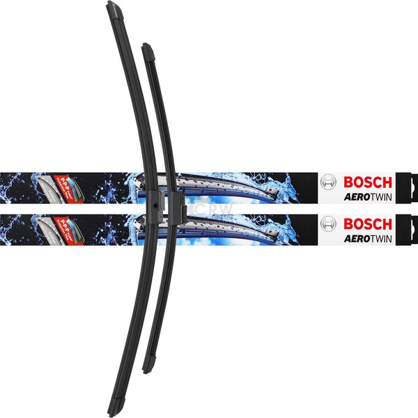 2X Scheibenwischer Wischblatt 3397118931 550Mm/450Mm Aerotwin SET Bosch A931S-image