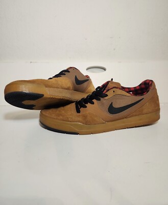 Size 13-Nike SB Paul Rodiguez 9 CS Ale Brown/Black-Gym Red  749555 206