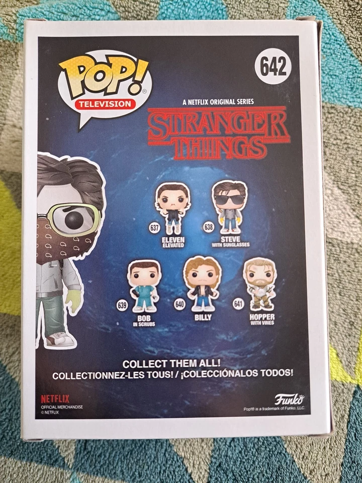 Steve (Con Bandana) Pop 642 - Stranger Things Funko Pop! Protector abovedado 2018 Foto 4 de 4