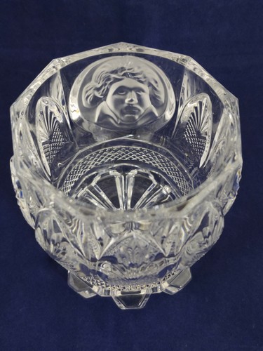 Berlin Design Old Masters of Music Crystal Goblet Rocks Glass - Beethoven - Picture 3 of 4