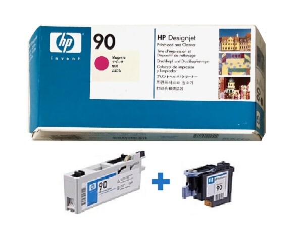 Original HP Printhead DesignJet 4000 4020 4500 / C5056A No. 90 MAGENTA