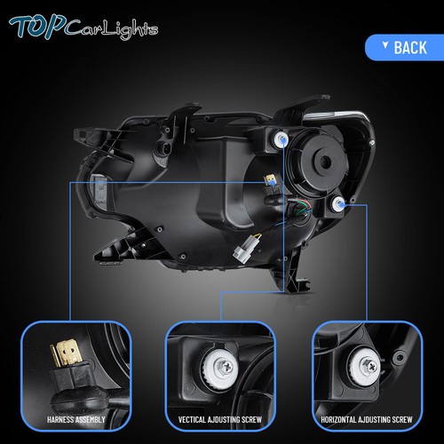 Faros proyectores LED VLAND para Toyota Tacoma 2012-2015 con secuencial - Imagen 11 de 18