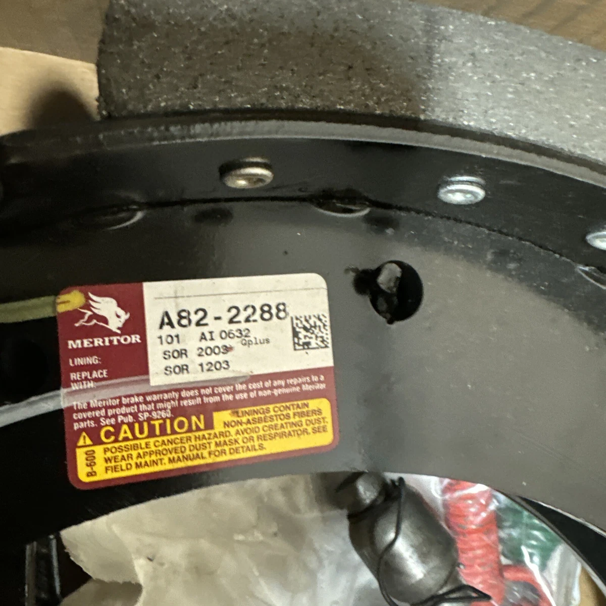 New Meritor Brake Shoe Kit 8946 A82-2288 16.5 X 5 Fast Shipping | eBay 