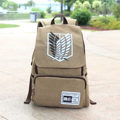 attack on titan school bag