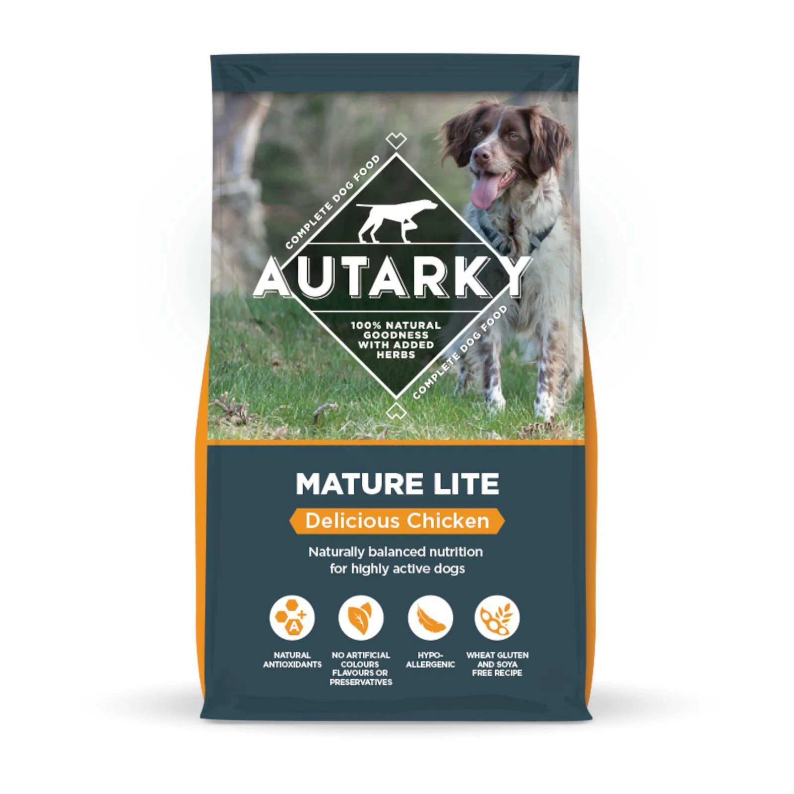 Autarky Mature Lite Chicken 12kg Complete Dog Food for Highly Active Dogs
Opens in a new window or t