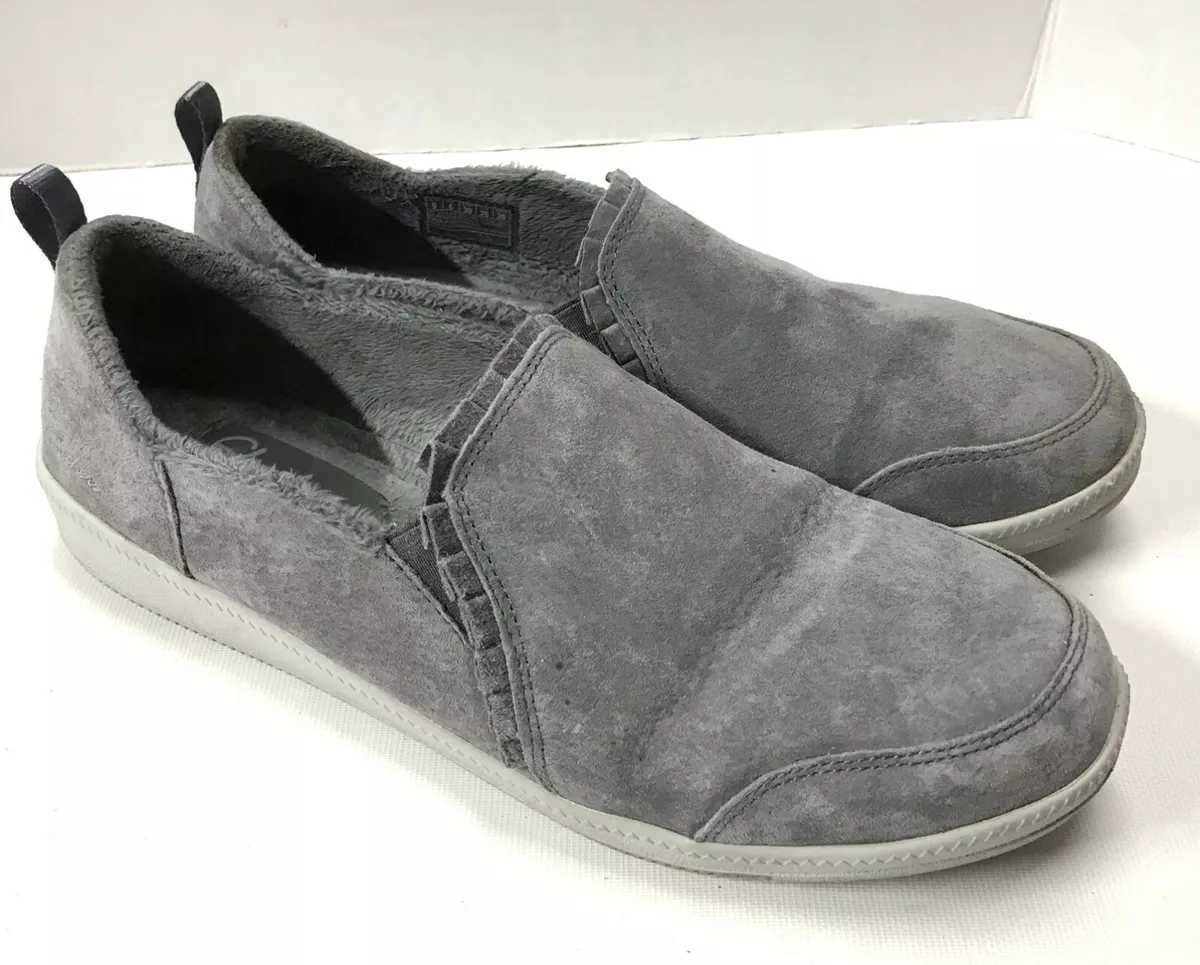 Skechers sales suede ruffle
