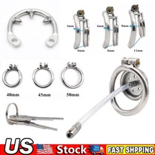 Chastity Cage Arc Ring Male Chastity Device Tube Stainless Steel Chastity lock