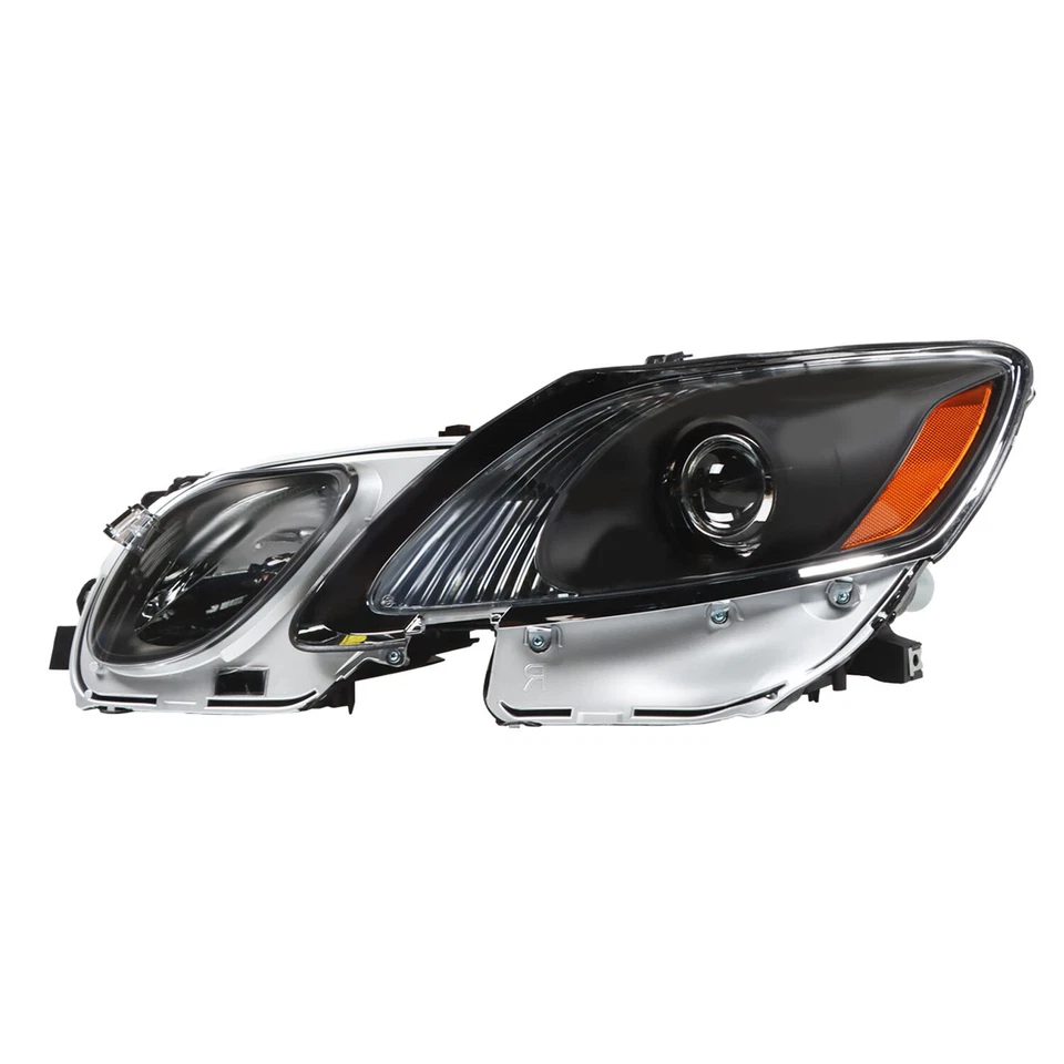 HID Xenon Headlight For 2006-2011 Lexus GS300 GS350 GS450h GS460 Black W/AFS Foto 4 de 4