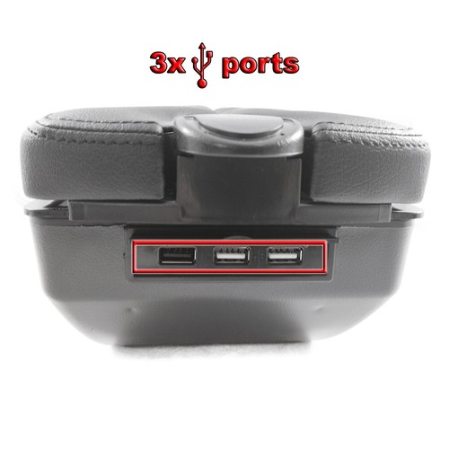 Armrest Centre Armrest Centre Console Car With USB For Peugeot 107 2005 - 2014 - Picture 15 of 17