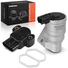 A-Premium 2x Idle Air Control Valve Throttle Position Sensor Set for Ford F-150