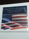 2008 UNITED STATES MINT ANNUAL UNCIRCULATED DOLLAR SET SILVER EAGLE 999 SILVER