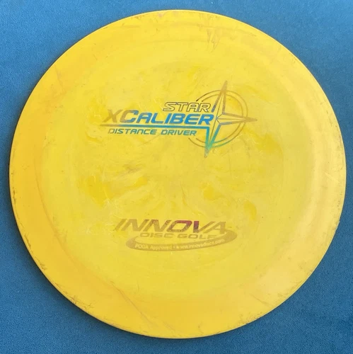 Swirly PFN Innova Star XCaliber - 171g - Penned Patent numbers - Disc Golf
