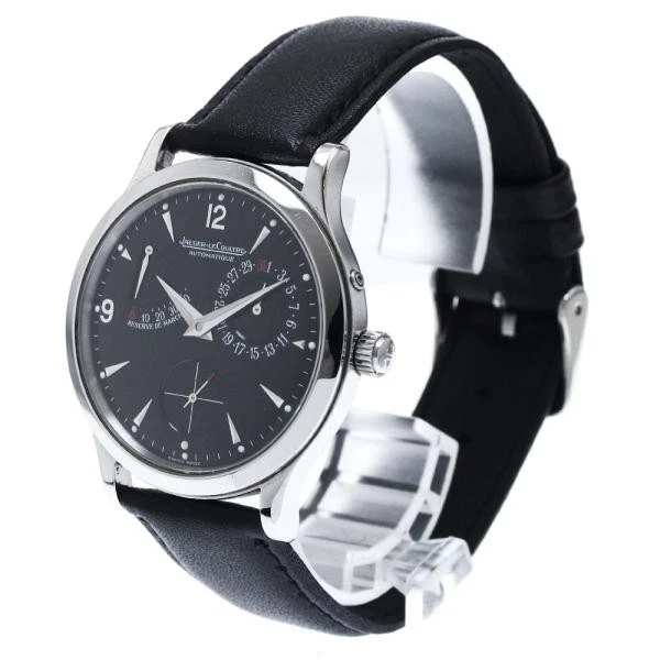 Jaeger LeCoultre — Jaeger-LeCoultre Master Control 140.8.93.S 37mm SS Black Dial Watch #C2443